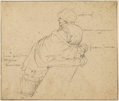 Mujer sentada de Roelandt Savery