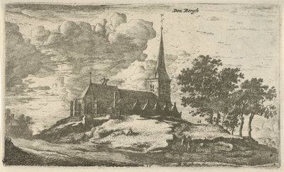Iglesia en Nederhorst den Berg Den Bergh (título sobre objeto) de Roelant Roghman