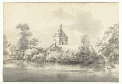 Vista de Slot Starrenburg en Overschie de Roelant Roghman