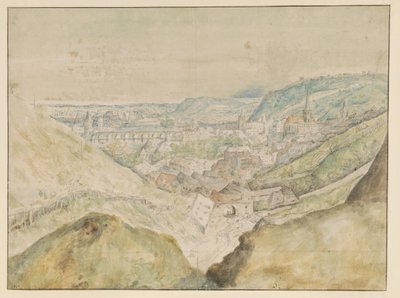 Vista de la ciudad de Praga de Roelant Savery