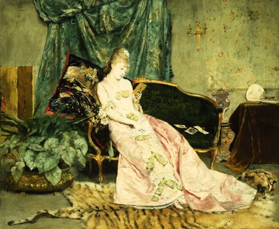 Una dama elegante de Rogelio Egusquiza