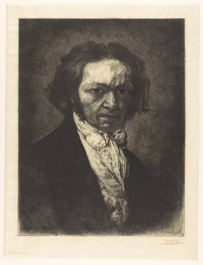 Retrato del artista Francisco de Goya de Rogelio de Egusquiza