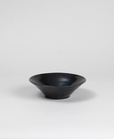 Cuenco esmaltado en negro de Roger Eliot Fry