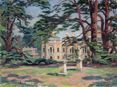 Chiswick House (óleo sobre lienzo) de Roger Eliot Fry