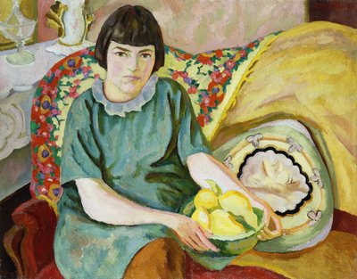 Retrato de Zoum Van den Eeckhoudt, 1915 de Roger Eliot Fry