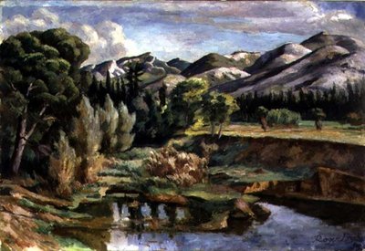 Escena en Francia de Roger Eliot Fry