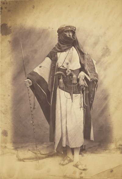 Jefe Árabe en el Cuartel General Turco. de Roger Fenton