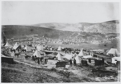 Campamento del 4º (de la Reina) Dragones Ligeros de Roger Fenton