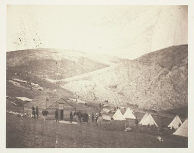 Campamento de los 4º Dragones de la Guardia, cerca de Karyni de Roger Fenton
