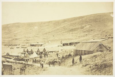 Campamento de los 4º Dragones Ligeros de Roger Fenton