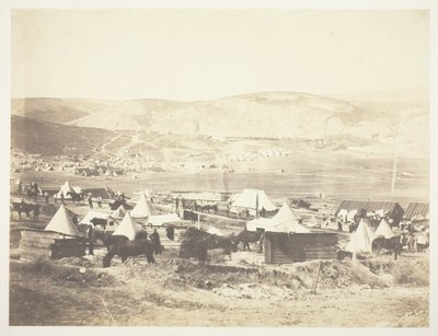 Campamento de la 5ª Guardia de Dragones de Roger Fenton