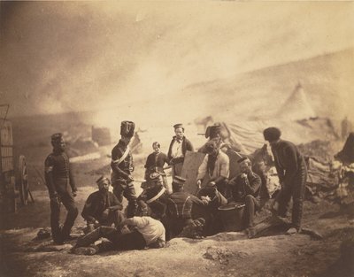 Casa de cocina del 8º de Húsares de Roger Fenton