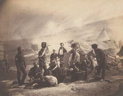 Casa de cocina de los 8º Húsares, 1855 de Roger Fenton