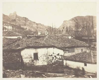 Casas rurales en Balaklava de Roger Fenton