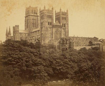 Fachada oeste de Durham de Roger Fenton