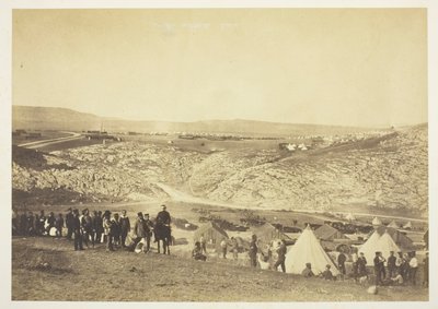 Campamento de Artillería a Caballo de Roger Fenton