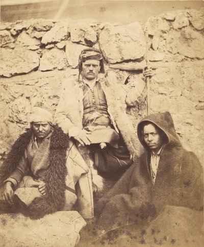 Grupo de jefes croatas de Roger Fenton