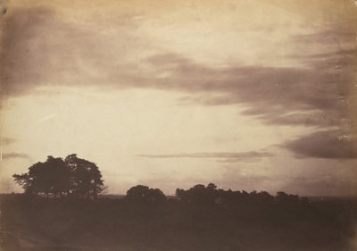 Paisaje con nubes, probablemente 1856 de Roger Fenton