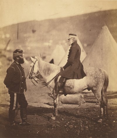 Teniente General el Honorable Sir J.Y. Scarlett, K.C.B. de Roger Fenton