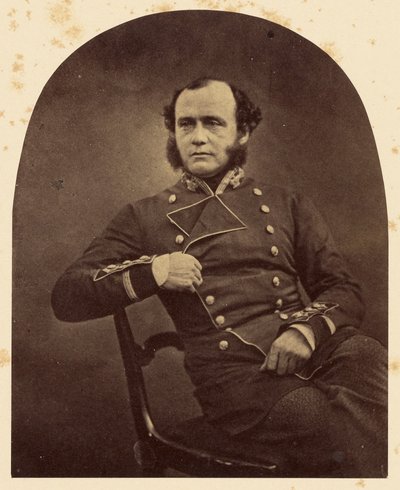 Mayor general Charles Ashe Windham de Roger Fenton