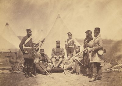 Oficiales y hombres del 89º Regimiento. de Roger Fenton