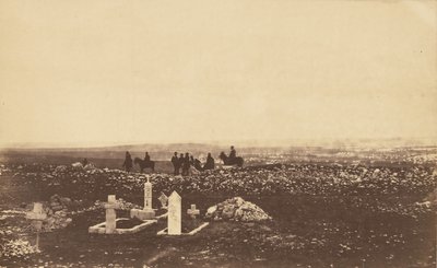 Agentes vigilando en Cathcarts Hill de Roger Fenton