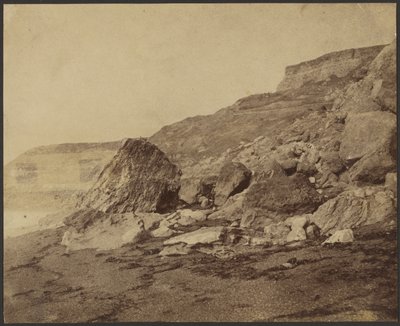 Rocken End (mirando al oeste), Isla de Wight de Roger Fenton