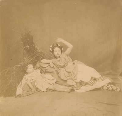 Niños Reales en el Cuadro de las Estaciones, 1854 de Roger Fenton