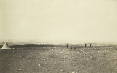 Sebastopol desde la colina de Cathcart, 1855 de Roger Fenton