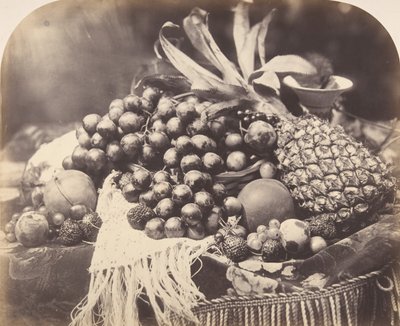 Naturaleza Muerta con Frutas, 1860 de Roger Fenton