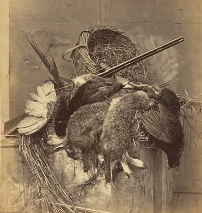 [Bodegón con caza y pistola] de Roger Fenton