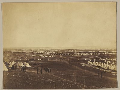 El campamento aliado antes de Sebastopol de Roger Fenton