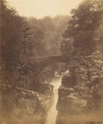 El puente Hermitage, Dunkeld de Roger Fenton
