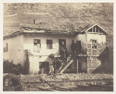 Antigua oficina de correos de Balaklava de Roger Fenton