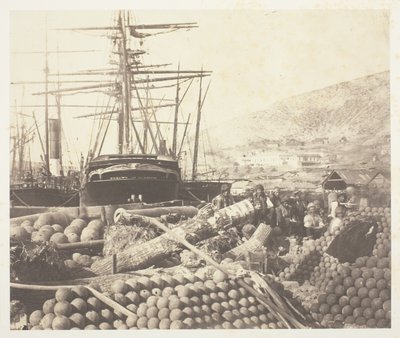 Muelle de Artillería, Balaklava de Roger Fenton