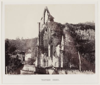 Abadía de Tintern, c.1857 de Roger Fenton