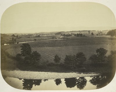 Valle del Ribble y Pendle Hill de Roger Fenton