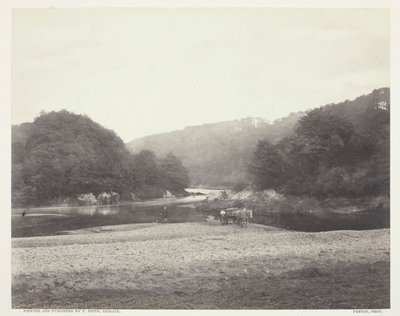 Vista del Ribble, Yorkshire de Roger Fenton