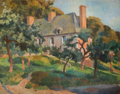 Una Casa en Surrey, 1927-28 de Roger Fry