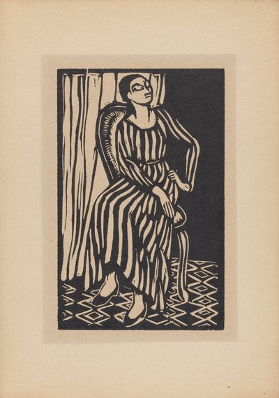 El vestido de rayas de Roger Fry