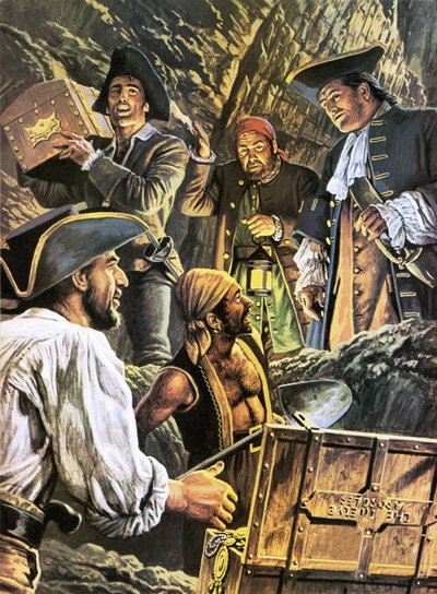 El escurridizo tesoro del capitán Kidd de Roger Payne