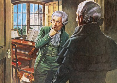 Mozart y el misterioso desconocido de Roger Payne