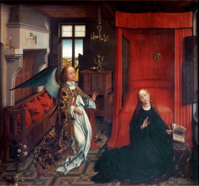Anunciación de Rogier van der (workshop of) Weyden