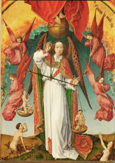 Altar del Juicio Final ... (óleo sobre madera) de Rogier van der Weyden