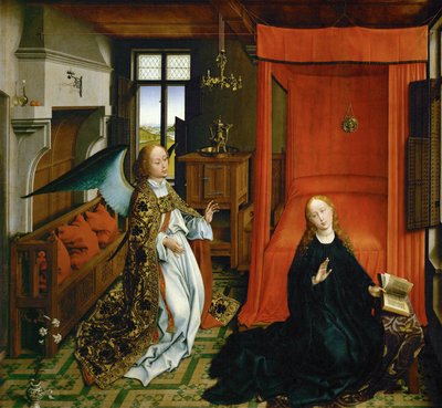 Anunciación ... de Rogier van der Weyden