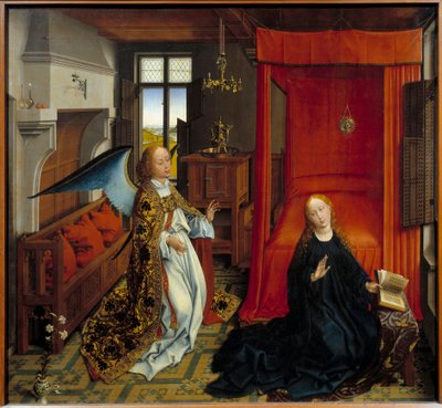 Anunciación de Rogier van der Weyden