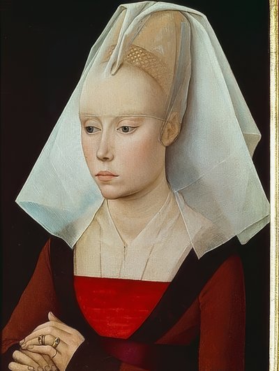 Retrato de una dama. Hacia 1460 de Rogier van der Weyden