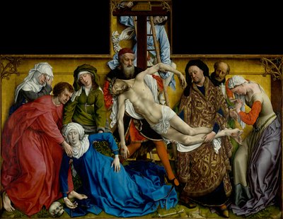 Descendimiento de la Cruz, c.1435 (óleo sobre tabla) de Rogier van der Weyden