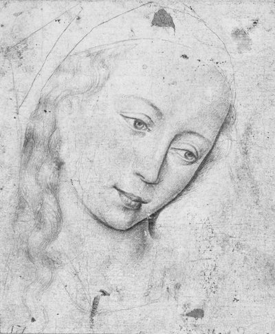 Cabeza de la Virgen de Rogier van der Weyden