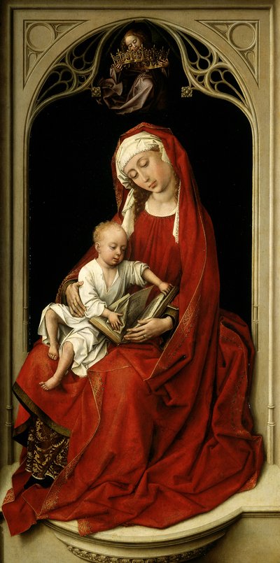 Madonna y el Niño, 1435-1438 de Rogier van der Weyden